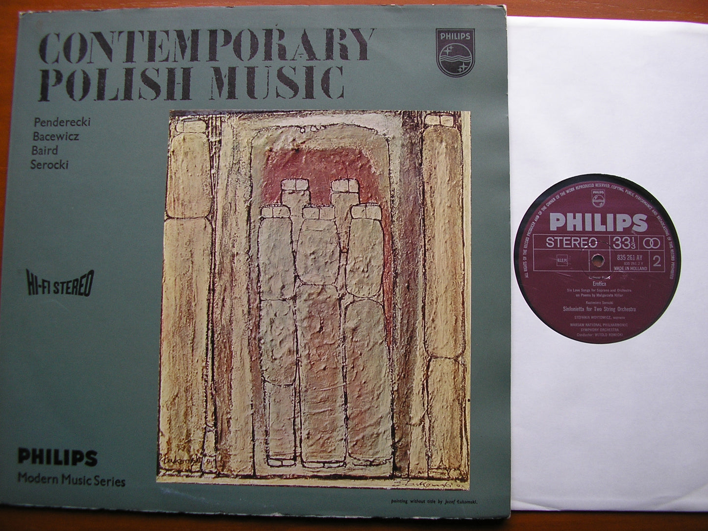 BACEWICZ / BAIRD / PENDERECKI / SEROCKI: CONTEMPORARY POLISH MUSIC   WOYTOWICZ / WARSAW SYMPHONY / ROWICKI    835 261
