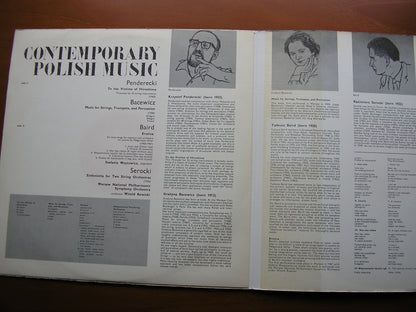 BACEWICZ / BAIRD / PENDERECKI / SEROCKI: CONTEMPORARY POLISH MUSIC   WOYTOWICZ / WARSAW SYMPHONY / ROWICKI    835 261