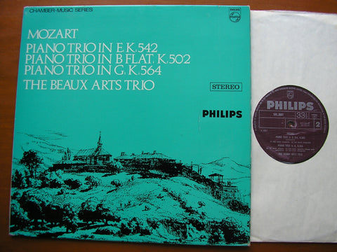 MOZART: PIANO TRIOS K502 / K542 / K564  THE BEAUX ARTS TRIO    SAL 3681