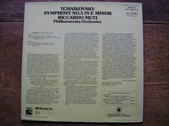 TCHAIKOVSKY: SYMPHONY No. 5   MUTI / PHILHARMONIA   ASD 3717