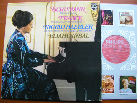 SCHUMANN: PIANO CONCERTO / FRANCK: SYMPHONIC VARIATIONS    HAEBLER / CONCERTGEBOUW ORCHESTRA / INBAL    6500 414