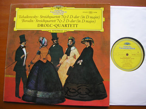 BORODIN / TCHAIKOVSKY: STRING QUARTETS      DROLC QUARTET    SLPM 139 425