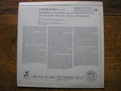 TCHAIKOVSKY: SYMPHONY No. 5   OTTO KLEMPERER / PHILHARMONIA   SAX 2497