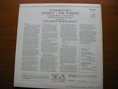 TCHAIKOVSKY: HAMLET / THE TEMPEST / CORONATION MARCH     SVETLANOV / USSR SYMPHONY     ASD 2775