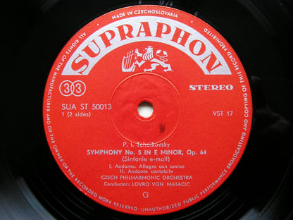 TCHAIKOVSKY: SYMPHONY No. 5   MATACIC / CZECH PHILHARMONIC  SUA ST 50013