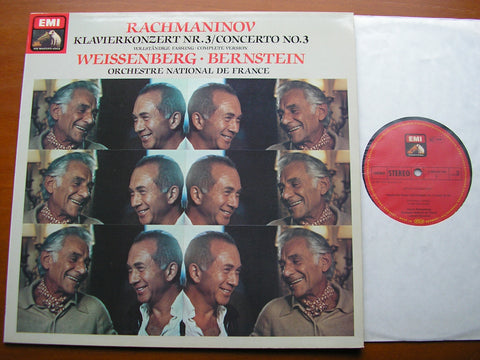 RACHMANINOV: PIANO CONCERTO No. 3    WEISSENBERG / FRENCH NATIONAL ORCHESTRA / BERNSTEIN    ASD 4082