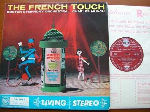 THE FRENCH TOUCH: RAVEL / DUKAS / SAINT-SAENS     MUNCH / BOSTON SYMPHONY   SB 2041