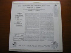 RAVEL: COMPLETE ORCHESTRAL WORKS Volume 4    CLUYTENS / PARIS CONSERVATOIRE   SAX 2479