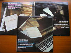 RACHMANINOV: THE FOUR PIANO CONCERTOS / RHAPSODY    ASHKENAZY / LONDON SYMPHONY / PREVIN      3 LP