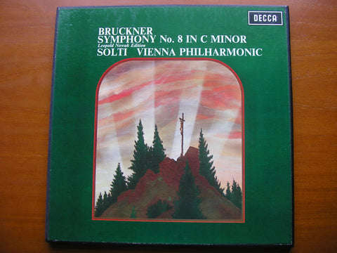 BRUCKNER: SYMPHONY No. 8        SOLTI / VIENNA PHILHARMONIC   SET 335 / 6