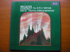 BRUCKNER: SYMPHONY No. 8        SOLTI / VIENNA PHILHARMONIC   SET 335 / 6