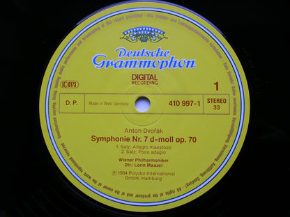 DVORAK: SYMPHONY No. 7    MAAZEL / VIENNA PHILHARMONIC   410 997