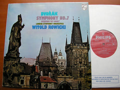 DVORAK: SYMPHONY No. 7 / OVERTURE My Home     WITOLD ROWICKI / LONDON SYMPHONY    6500 287