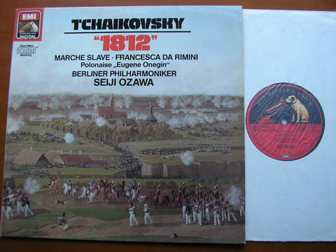 TCHAIKOVSKY: 1812 / MARCHE SLAVE / FRANCESCA DA RIMINI    OZAWA / BERLIN PHILHARMONIC    270237