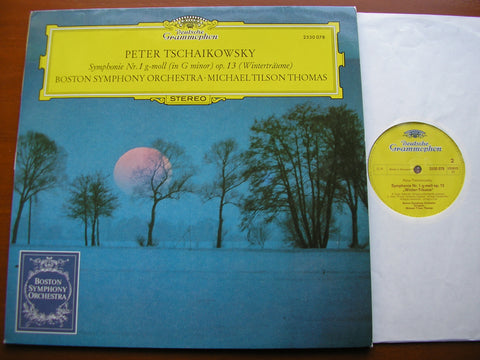 TCHAIKOVSKY: SYMPHONY No. 1 'Winter Dreams'  TILSON THOMAS / BOSTON SYMPHONY  2530 078