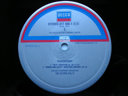 TCHAIKOVSKY: 1812 / ROMEO & JULIET / NUTCRACKER SUITE      SOLTI / CHICAGO SYMPHONY   417 400