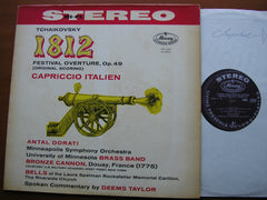 TCHAIKOVSKY: 1812 / CAPRICCIO ITALIEN     DORATI / MINNEAPOLIS SYMPHONY     AMS 16010