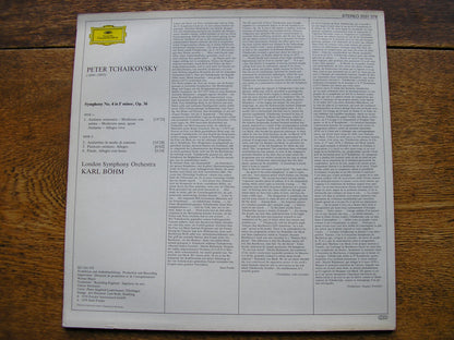 TCHAIKOVSKY: SYMPHONY No. 4   BOHM / LONDON SYMPHONY   2531 078