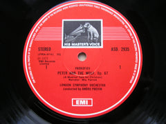 PROKOFIEV: PETER & THE WOLF / BRITTEN: YOUNG PERSON'S GUIDE    FARROW / LONDON SYMPHONY / PREVIN    ASD 2935