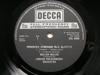 PROKOFIEV: THE SEVEN SYMPHONIES   WELLER / LONDON SYMPHONY / LONDON PHILHARMONIC   6LP