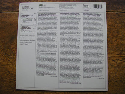 SAINT - SAENS: PIANO CONCERTO No. 1  COLLARD / ROYAL PHILHARMONIC / PREVIN  749757