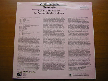 VIRGIL THOMSON: THE PLOW THAT BROKE THE PLAINS / THE RIVER / AUTUMN     MARRINER / LACO     ASD 3294