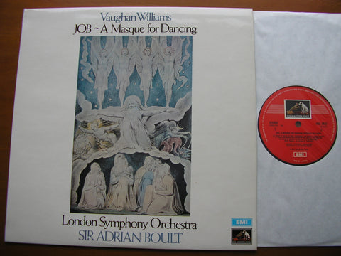 VAUGHAN WILLIAMS: JOB - A Masque for Dancing      BOULT / LONDON SYMPHONY   ASD 2573