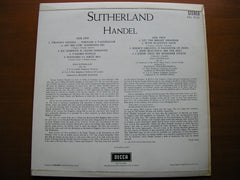 JOAN SUTHERLAND SINGS HANDEL   SUTHERLAND / BONYNGE / BOULT / MOLINARI-PRADELLI    SXL 6191