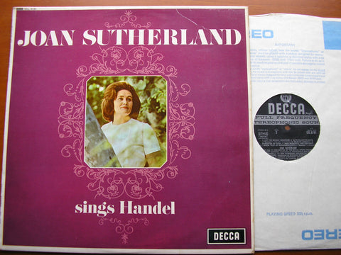 JOAN SUTHERLAND SINGS HANDEL     SUTHERLAND / BONYNGE / BOULT / MOLINARI-PRADELLI    SXL 6191