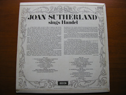 JOAN SUTHERLAND SINGS HANDEL     SUTHERLAND / BONYNGE / BOULT / MOLINARI-PRADELLI    SXL 6191