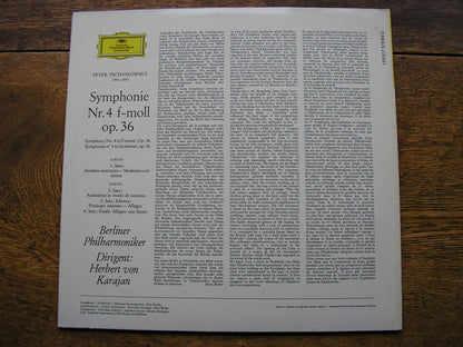 TCHAIKOVSKY: SYMPHONY No. 4   KARAJAN / BERLIN PHILHARMONIC / 139 017