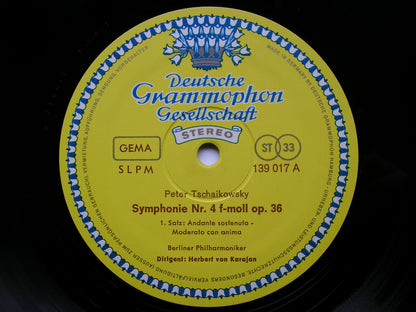 TCHAIKOVSKY: SYMPHONY No. 4   KARAJAN / BERLIN PHILHARMONIC / 139 017