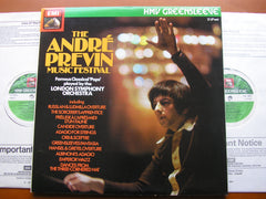 THE ANDRE PREVIN MUSIC FESTIVAL: ORCHESTRAL WORKS     PREVIN / LONDON SYMPHONY   2 LP    ESDW 720