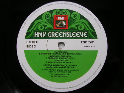 THE ANDRE PREVIN MUSIC FESTIVAL: ORCHESTRAL WORKS     PREVIN / LONDON SYMPHONY   2 LP    ESDW 720