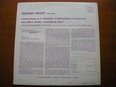 HOLST: A SOMERSET RHAPSODY / HAMMERSMITH / BENI MORA / SCHERZO   BOULT / LPO SRCS 56