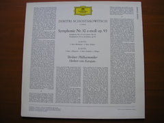 SHOSTAKOVICH: SYMPHONY No. 10     KARAJAN / BERLIN PHILHARMONIC    139 020