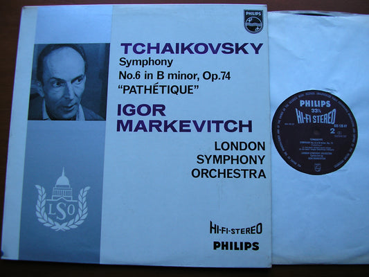 TCHAIKOVSKY: SYMPHONY No. 6    MARKEVITCH / LONDON SYMPHONY  835 126 AY