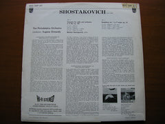 SHOSTAKOVICH: CELLO CONCERTO / SYMPHONY No. 1   ROSTROPOVICH / ORMANDY / PHILADELPHIA   835 549 AY