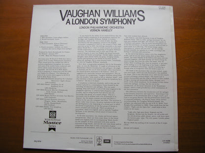 VAUGHAN WILLIAMS: A LONDON SYMPHONY    HANDLEY / LONDON PHILHARMONIC    CFP 40286