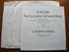 BORODIN: COMPLETE ORCHESTRAL MUSIC     TJEKNAVORIAN / NATIONAL PHILHARMONIC  3LP    RL 25098