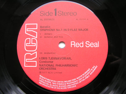 BORODIN: COMPLETE ORCHESTRAL MUSIC     TJEKNAVORIAN / NATIONAL PHILHARMONIC  3LP    RL 25098