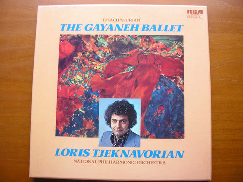 KHACHATURIAN: GAYANEH  complete ballet     TJEKNAVORIAN / NATIONAL PHILHARMONIC ORCHESTRA   2LP      RL 25035