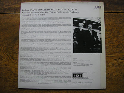 BRAHMS: PIANO CONCERTO No. 1   CURZON / LONDON SYMPHONY / SZELL   SXL 6023
