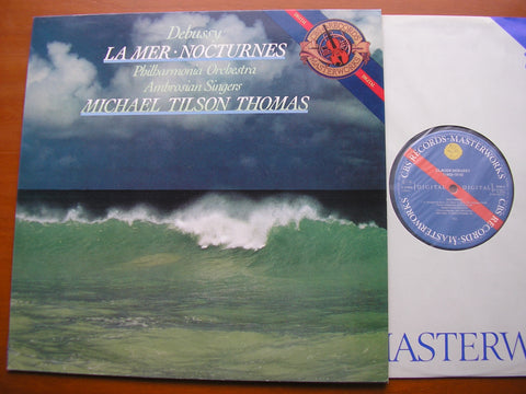 DEBUSSY: LA MER / NOCTURNES    TILSON THOMAS / PHILHARMONIA    D37832