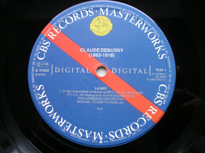DEBUSSY: LA MER / NOCTURNES    TILSON THOMAS / PHILHARMONIA    D37832