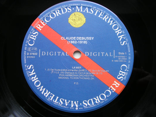 DEBUSSY: LA MER / NOCTURNES    TILSON THOMAS / PHILHARMONIA    D37832
