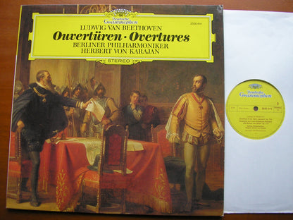 BEETHOVEN: FIVE OVERTURES      KARAJAN / BERLIN PHILHARMONIC    2530 414