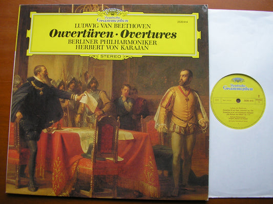 BEETHOVEN: FIVE OVERTURES      KARAJAN / BERLIN PHILHARMONIC    2530 414