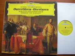 BEETHOVEN: FIVE OVERTURES      KARAJAN / BERLIN PHILHARMONIC    2530 414