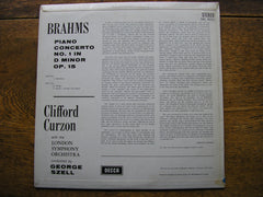 BRAHMS: PIANO CONCERTO No. 1   CURZON / LONDON SYMPHONY / SZELL   SXL 6023